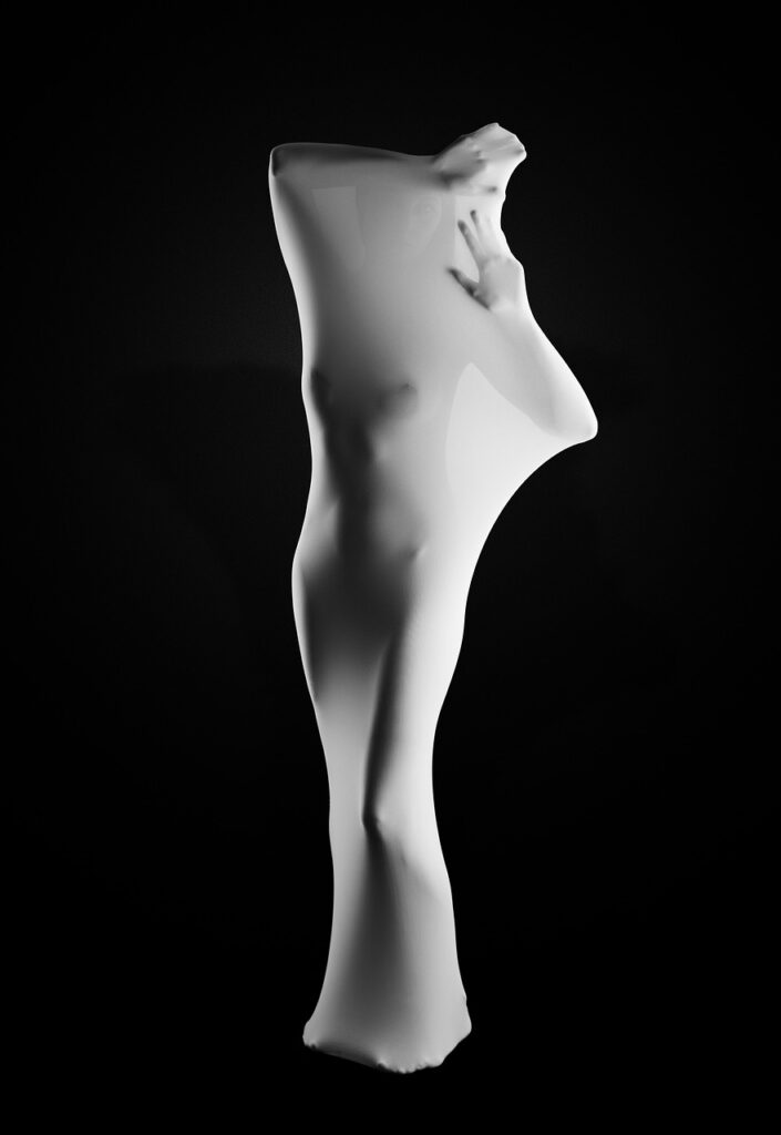 woman, isolated, people
